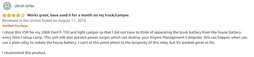 Camper Review