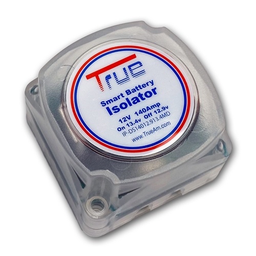 True® Auxiliary Car Battery Isolator Kit, Heavy-Duty Battery Isolator with  Universal Application